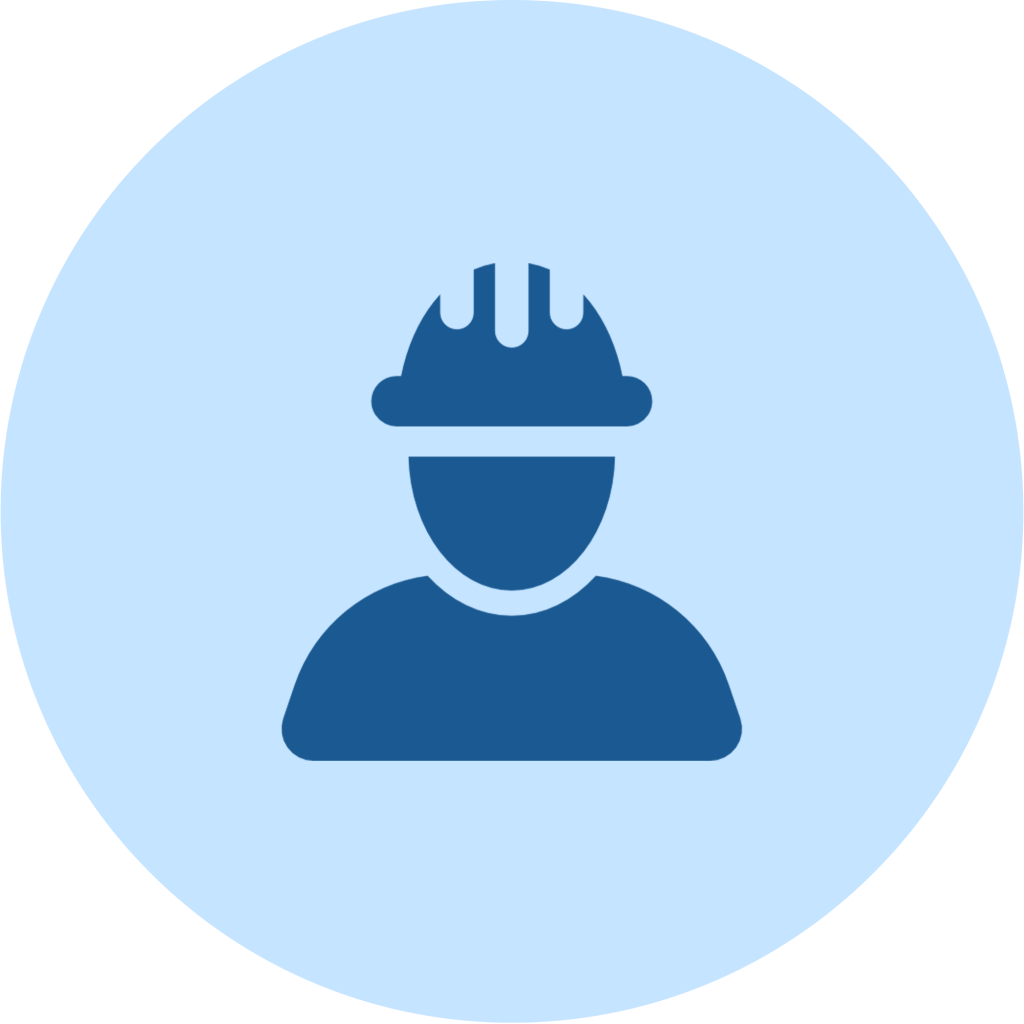 Hard hat icon in clip art.